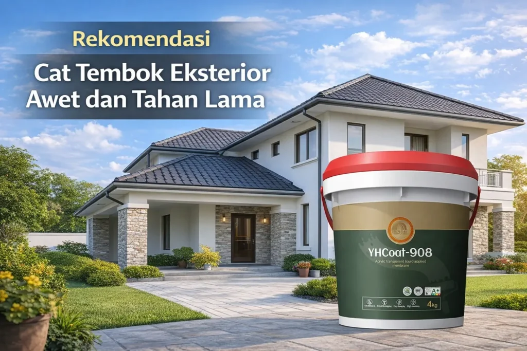 Rekomendasi cat tembok eksterior awet