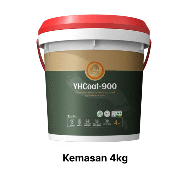 YHCOAT-900: Cat Anti Bocor/ Waterproof Tahan Sinar UV - Gambar 2