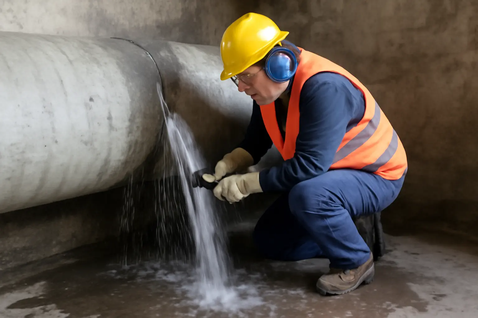 Solusi pipa beton bocor aktif