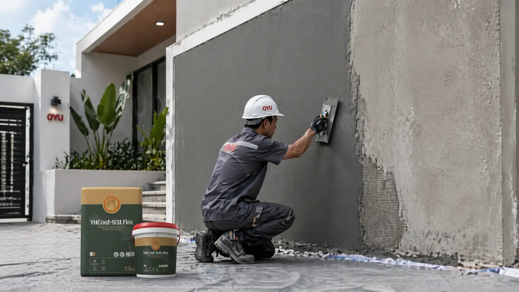 mortar waterproof untuk proyek renovasi