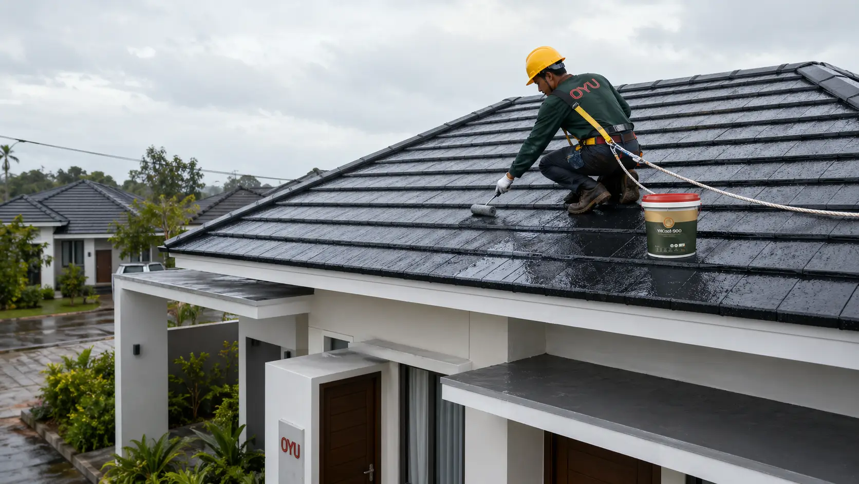 waterproofing atap rumah KPR