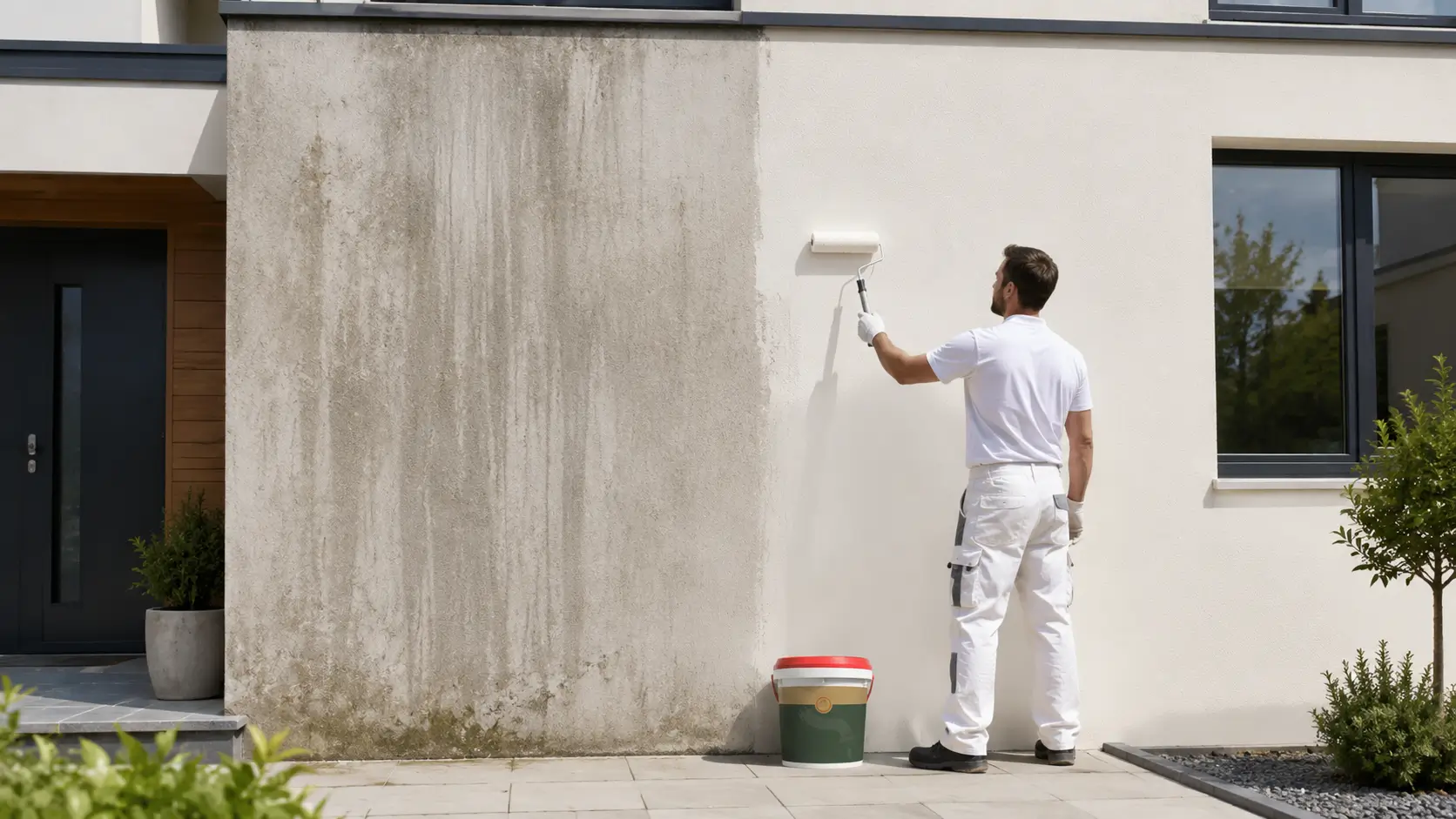 waterproofing dinding cegah bercak air